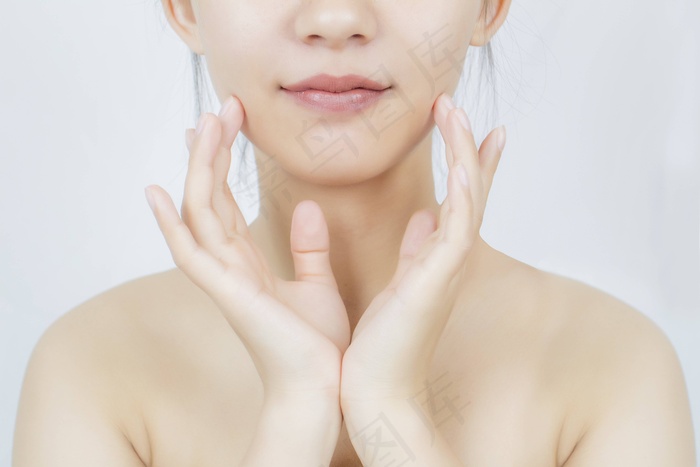 唯美的女性商用摄影背景