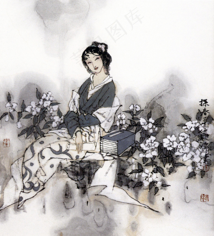 金陵十二钗探春图片