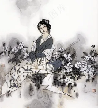 金陵十二钗探春图片