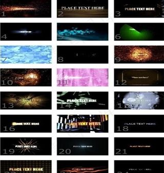 25个AE片头LOGO字幕特效超炫