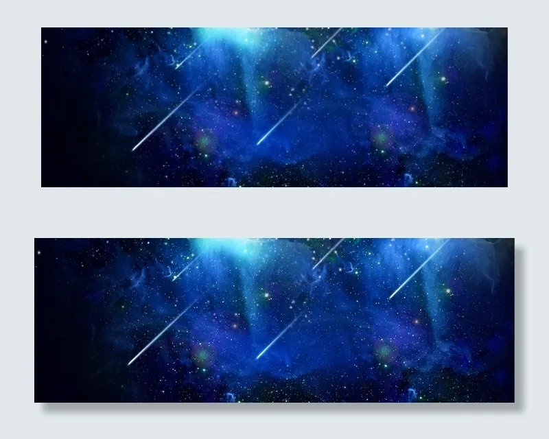 璀璨星空蓝色星空梦幻星空(1920X659(DPI:72))psd模版下载
