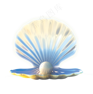 海滩上海螺海星贝壳设计素材