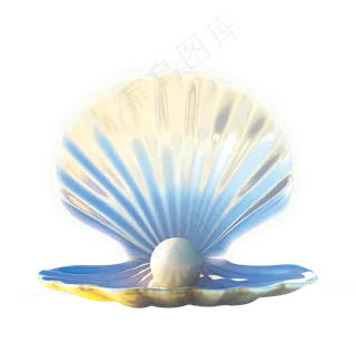 海滩上海螺海星贝壳设计素材