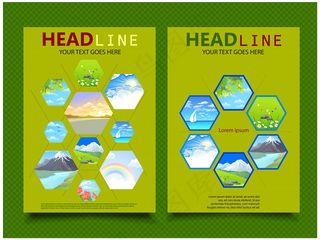 环保企业宣传宣传单