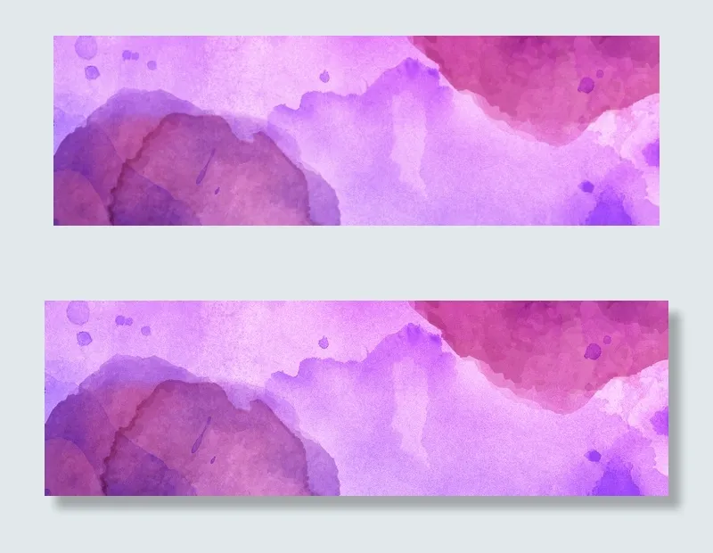 多款水彩水墨手绘海报背景素材(1920X600(DPI:72))psd模版下载