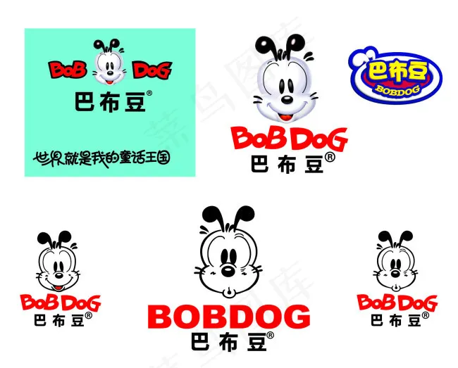 巴布豆eps,ai矢量模版下载