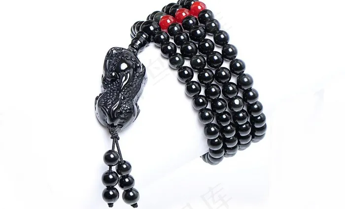 108貔貅佛珠手链图片