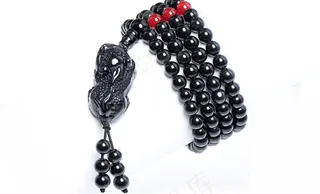 108貔貅佛珠手链图片