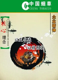 烟草公司制度海报图片