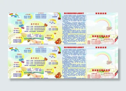 幼儿园展板图片