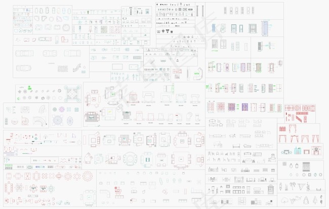 cad综合图库素材