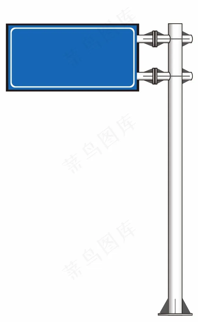 路牌 指示牌ai矢量模版下载