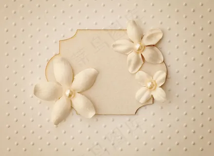 婚礼鲜花温馨背景图片