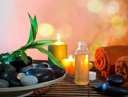 spa美容鲜花图片