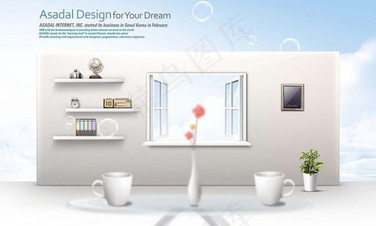 家居卧室素材图片