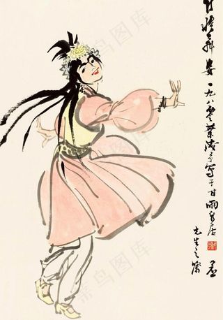 新疆人善舞图片