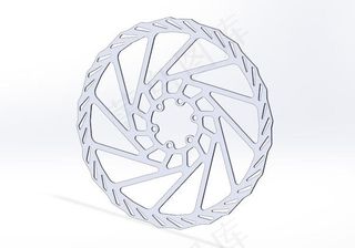 自行车制动盘转子203毫米