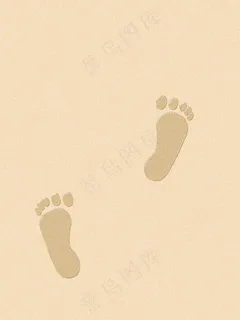 脚印图片