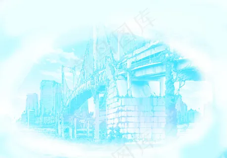 立交桥式背景 立交桥式背景