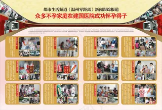 不孕不育展板