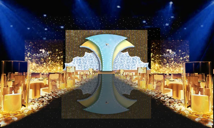 婚礼效果图(3000X1800(DPI:95))psd模版下载