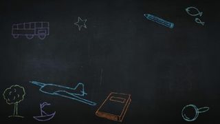 粉笔画动态素材