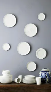 盘子高清摄影图片