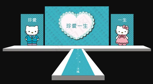 婚礼cdr矢量模版下载