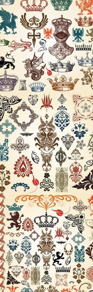 欧式经典花纹图腾图片