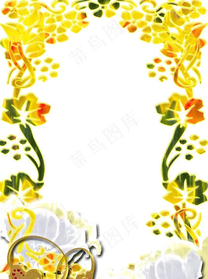 精美花纹边框图片(2362X3358(DPI:599))psd模版下载
