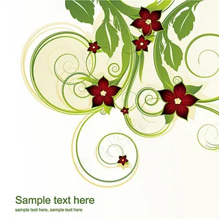 精美花纹底纹图片