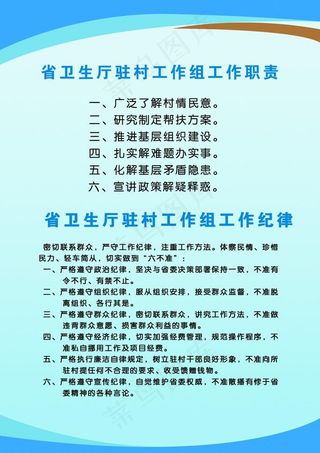职责制度展板图片