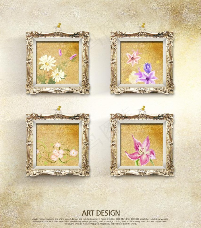 欧式画框图片