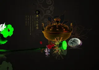 典雅奢华中国风