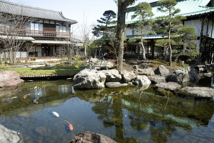 美丽日本花园风景