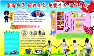 崇尚科学 反对*图片