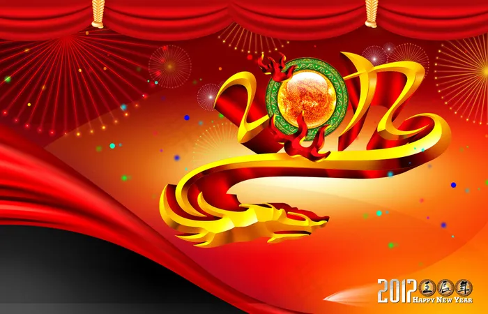 2012金属字海报设计PSD源文件psd模版下载