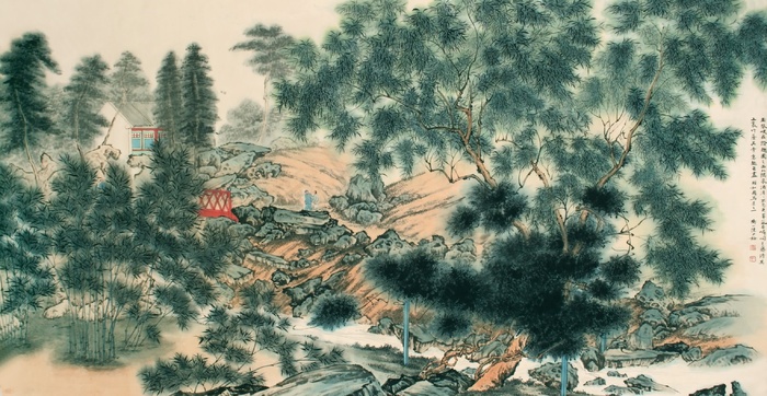 玉琴峡巧夺天工