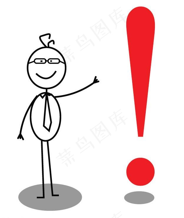 卡通小人图片eps,ai矢量模版下载