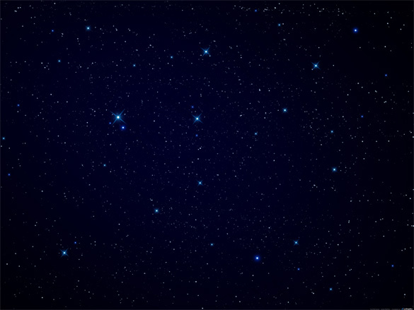 可怕的黑色星空背景