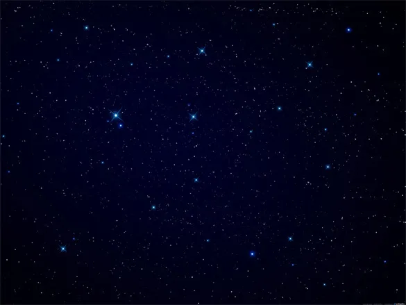 可怕的黑色星空背景