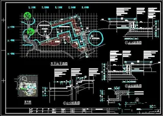 中心舞台东木平台施工图