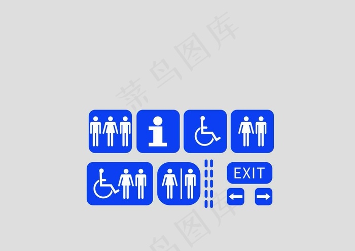 公共图标,免抠元素cdr矢量模版下载