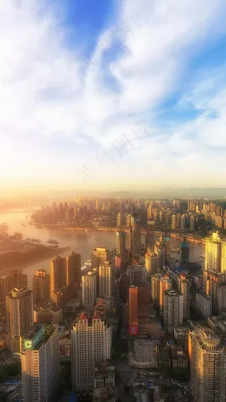 现代城市建筑高清摄影图片