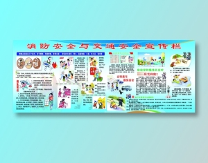 大门两边消防