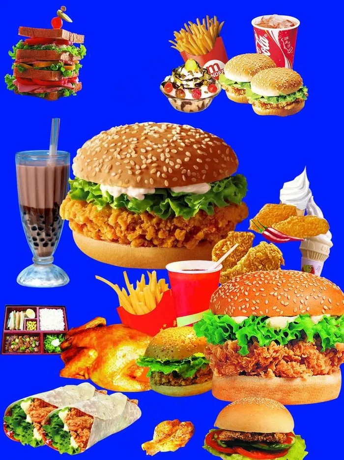 汉堡大集合图片