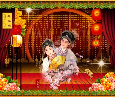 桃花扇 桃花扇