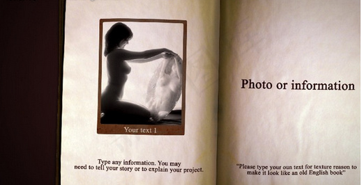 翻页ae相册片头视屏素材