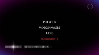 网格墙闪烁时尚走秀模特宣传片头