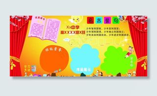 学习园地展板图片